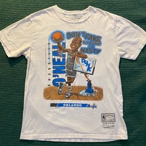 Mitchell & Ness x NBA Shaquille O’Neal Orlando Magic Tee NASTY DUNK Medium